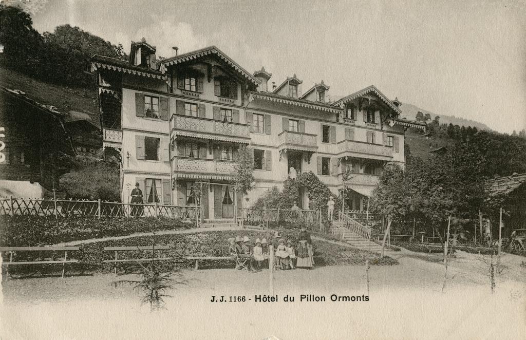 Historic Hotel Du Pillon Les Diablerets Exterior foto