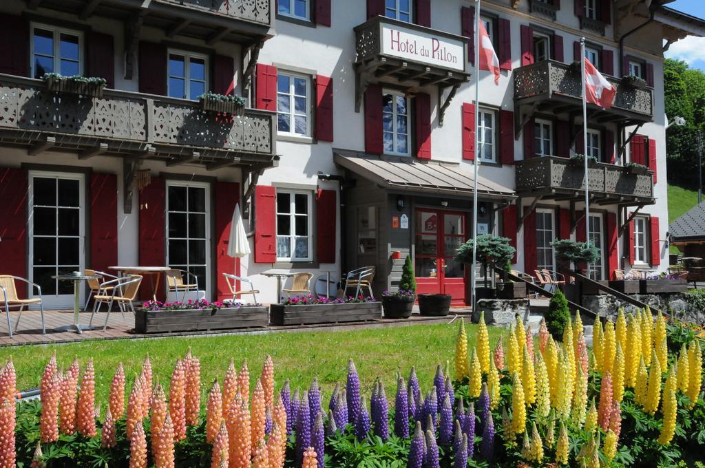 Historic Hotel Du Pillon Les Diablerets Exterior foto
