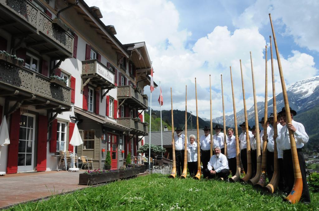 Historic Hotel Du Pillon Les Diablerets Exterior foto
