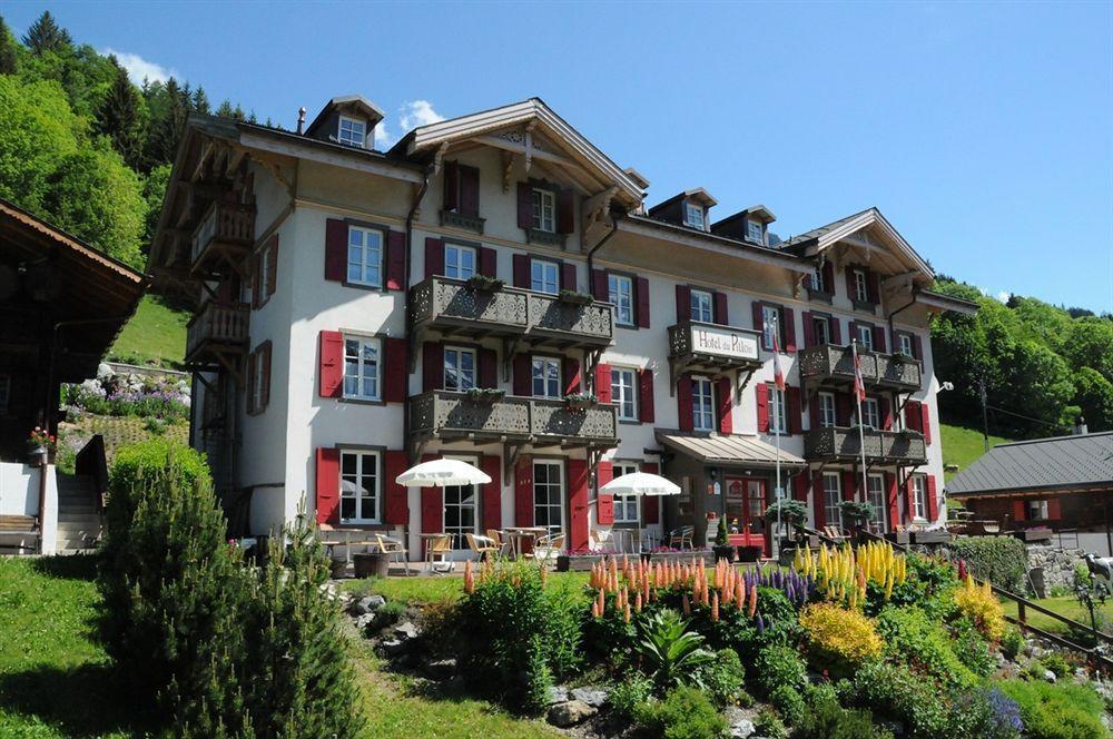Historic Hotel Du Pillon Les Diablerets Exterior foto