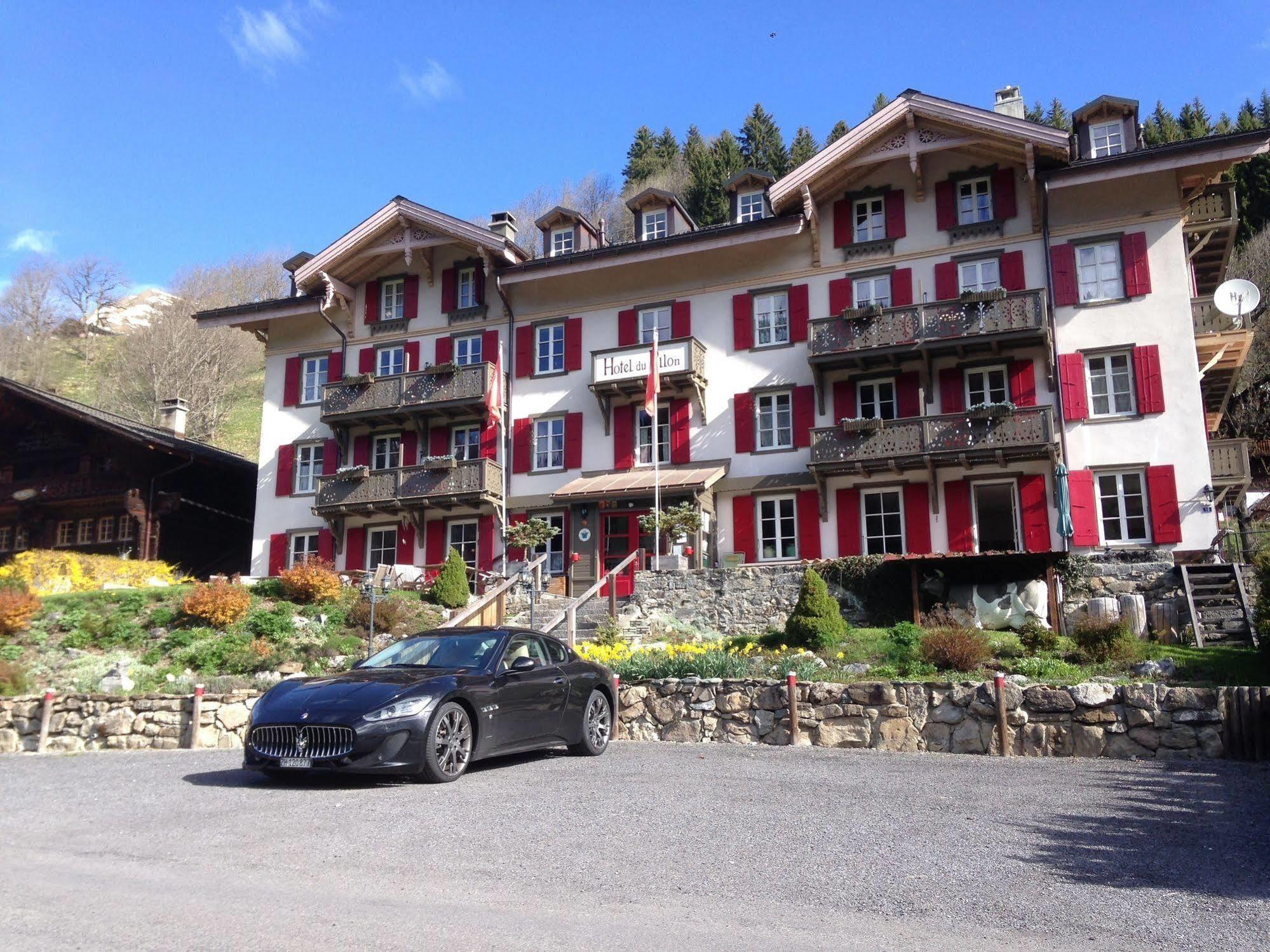 Historic Hotel Du Pillon Les Diablerets Exterior foto