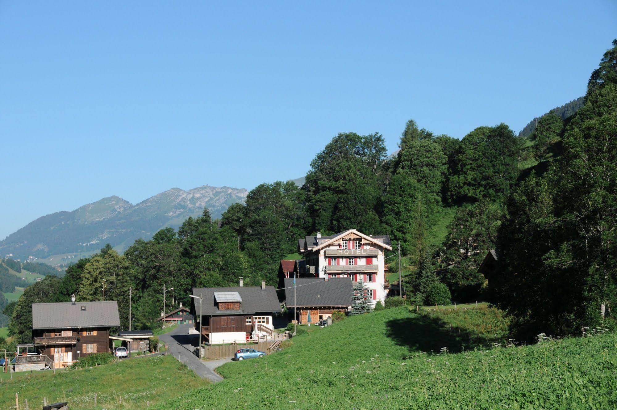 Historic Hotel Du Pillon Les Diablerets Exterior foto