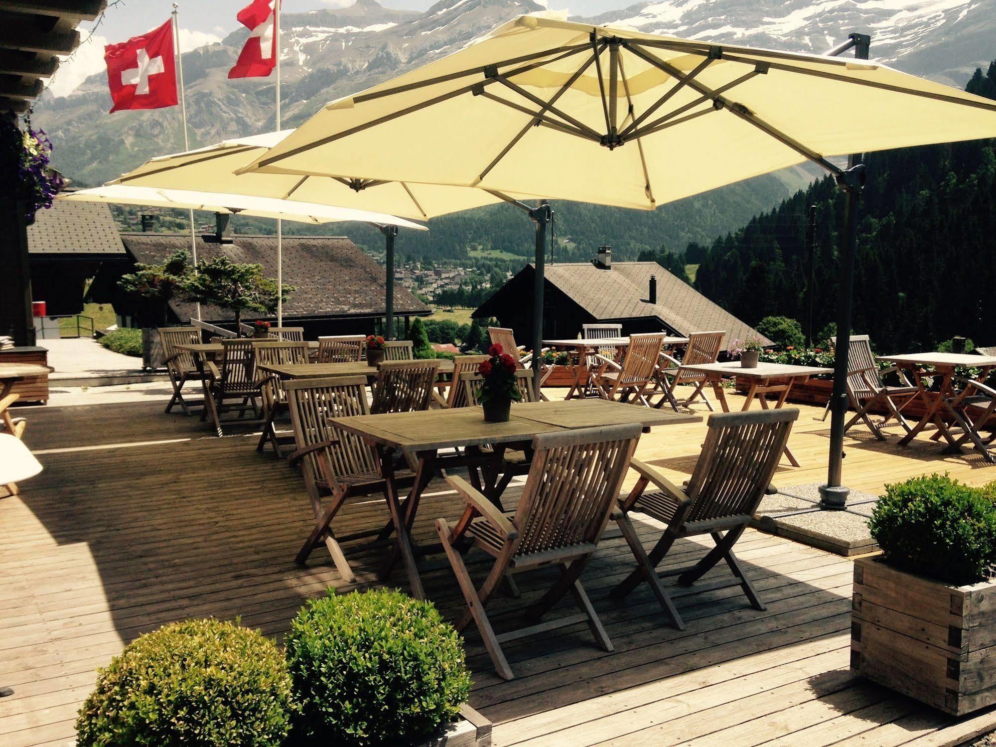Historic Hotel Du Pillon Les Diablerets Exterior foto