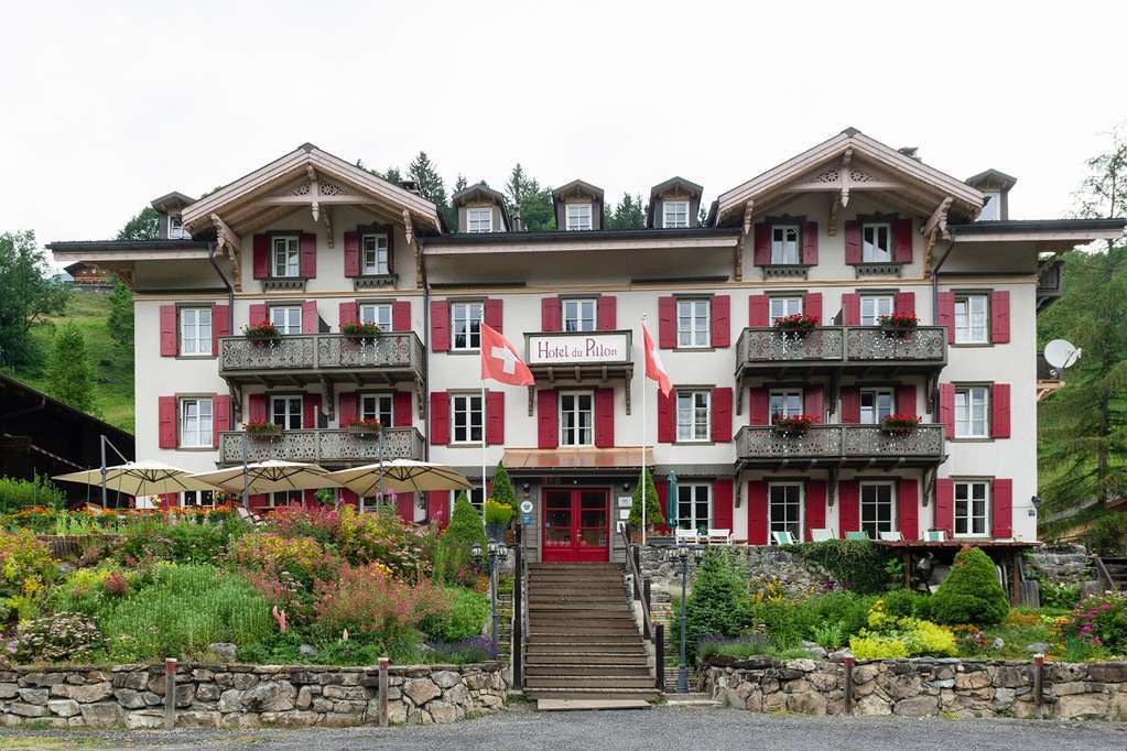 Historic Hotel Du Pillon Les Diablerets Exterior foto