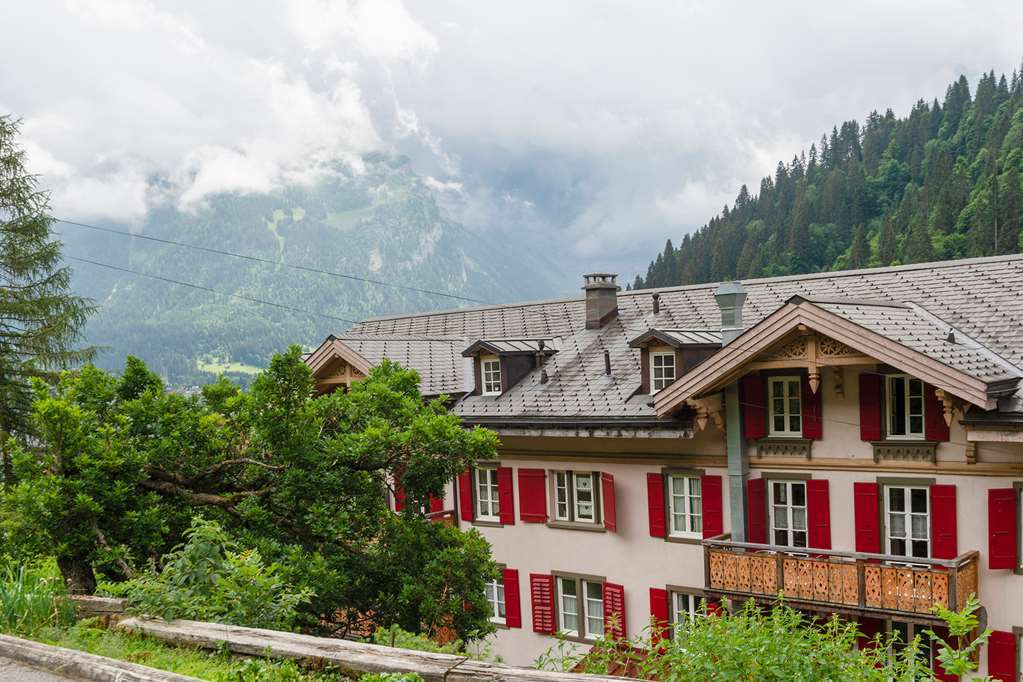 Historic Hotel Du Pillon Les Diablerets Exterior foto
